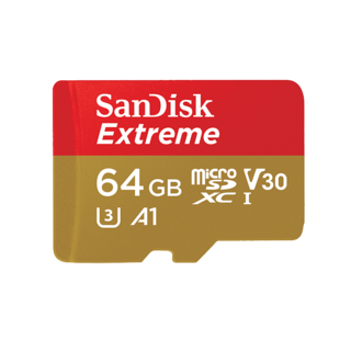 SanDisk Extreme microSD Card 64GB